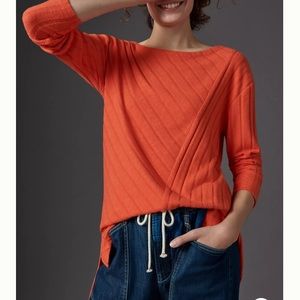 Anthropologie Maeve Devine Tunic Top Size Medium